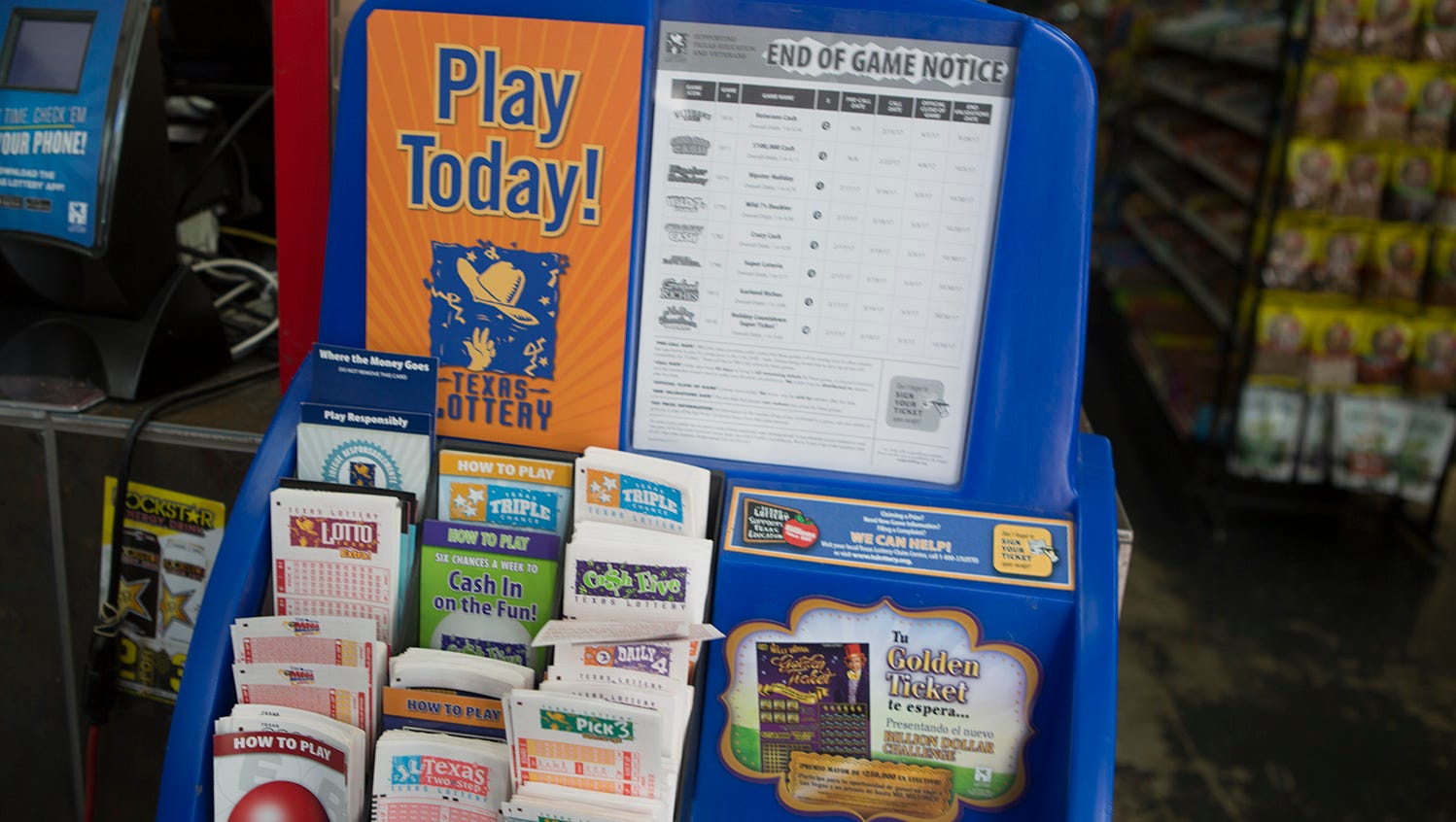 Texas Lottery Exploits the Poor Results for Games Played on Aug. 19