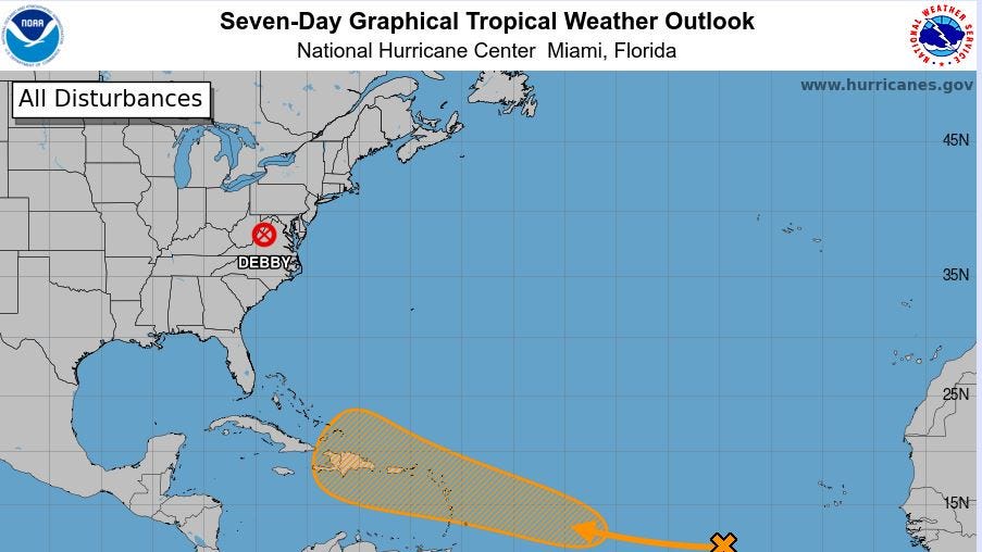 Another Storm Brews NHC Tracks Beryl's Origins Austin Post