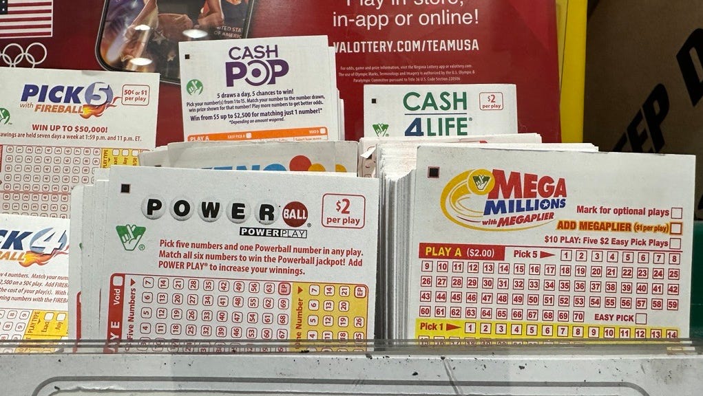 Powerball Jackpot 201M. Winning numbers August 10. Austin Post